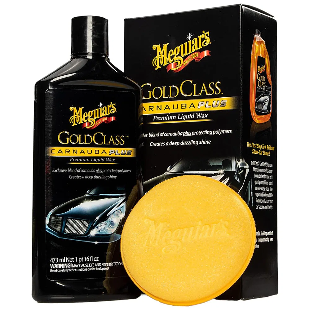 G7016 – MEGUIARS WAX Car Wax, Carnauba Wax Liquid 16 Ounce Without Applicator